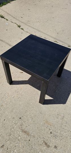 Black side table x2