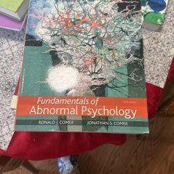 Fundamentals Of Abnormal Psychology 9th Ninth Edition