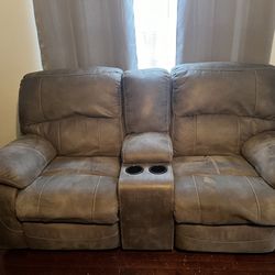 Power Reclining Sofa And Love Seat