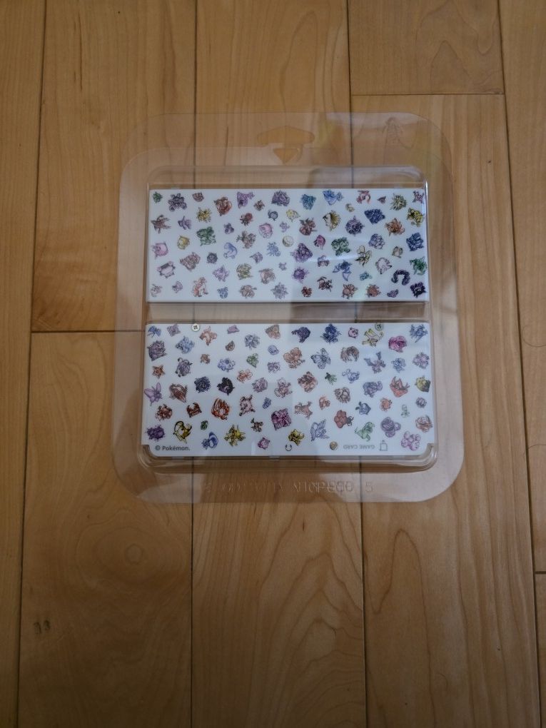 New Nintendo 3DS Kisekae Cover Plates No.072 - Pokemon Sprites