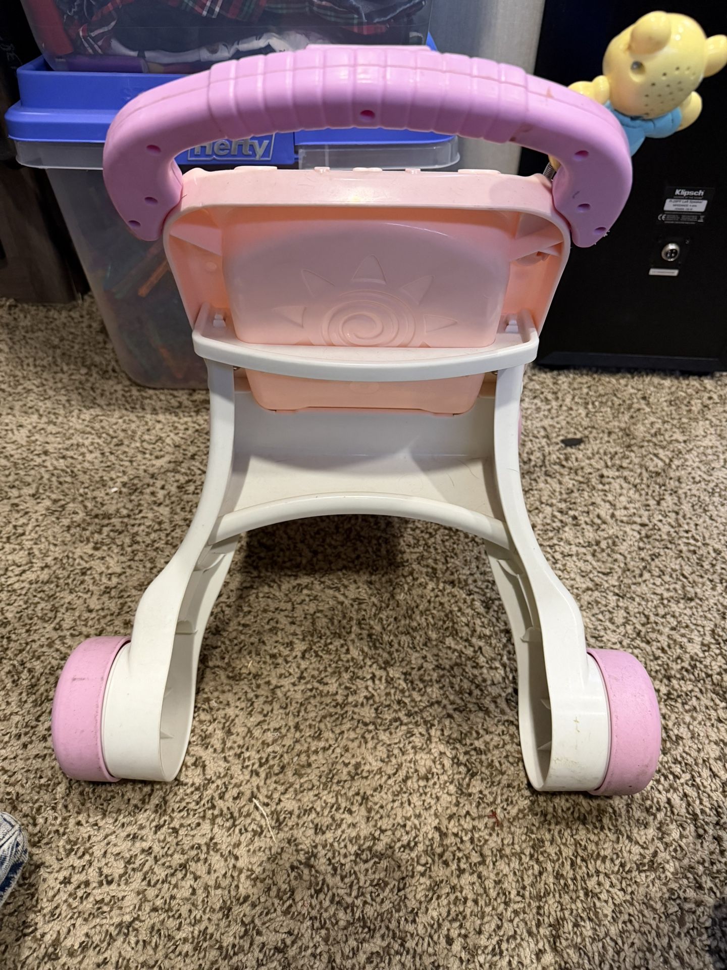 stroll along fisher price baby buggy