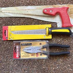 Wallboard Saw  Pliers 