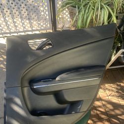 2011 Dodge Charger Black Rear Right Passenger Door Panel