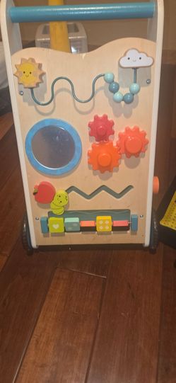 Wooden Babies Push Walker