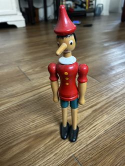 Vintage Wood Pinocchio