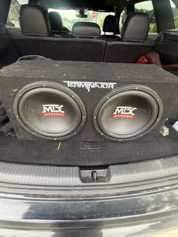 Terminator MTX 12’s. $150