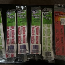 Raffle tickets
