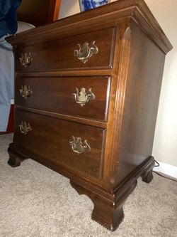 Reduced Unique Furniture Makers Solid Cherrywood Bedroom Set for