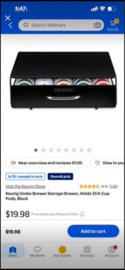 Coffee machine with pod storage
