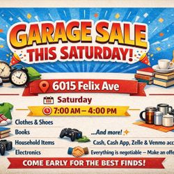 Yard Sale March 28th