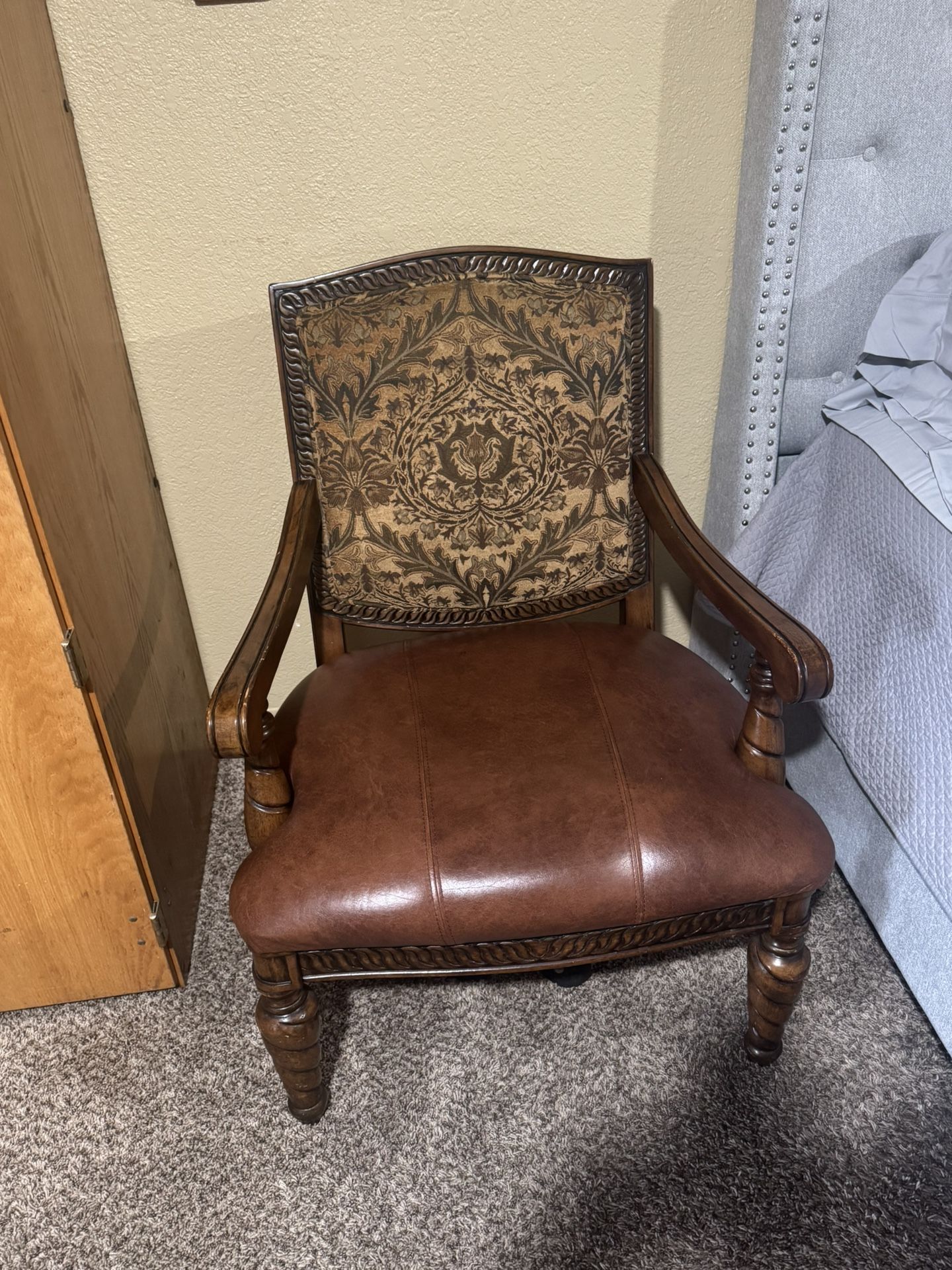 Wood Arm Chair