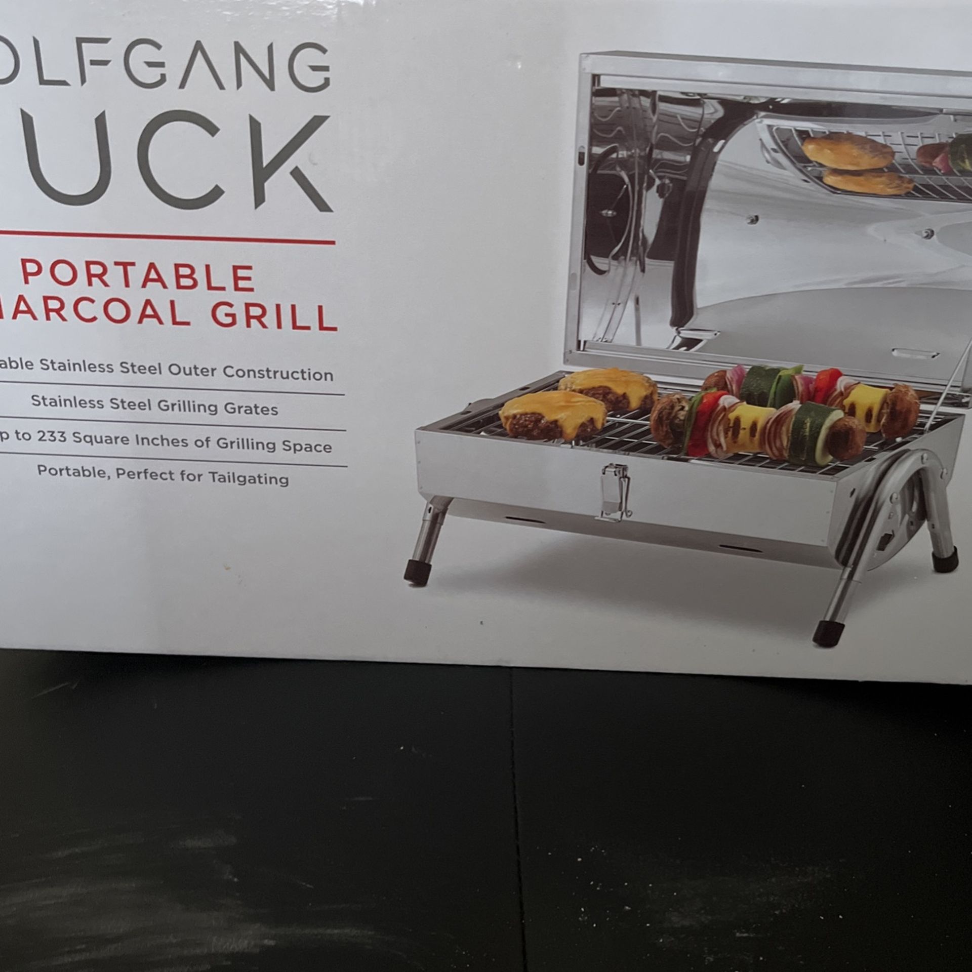 Wolfgang Puck Portable Charcoal Grill