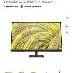HP 27-inch FHD Monitor 