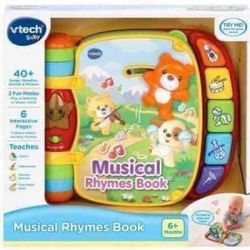 Brand New In Box VTech Musical Rhymes Book Classic Nursery Rhymes for Babies