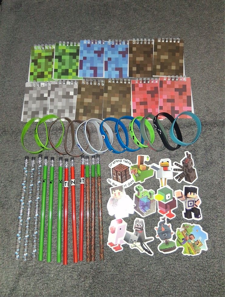 Minecraft Party Favors