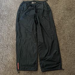 Línea rossa parachute pants