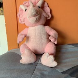 Pink Triceratops Wacky Bear