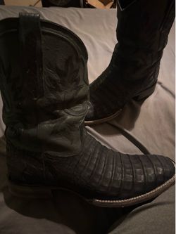Cody James Black 1978 Caiman Belly Boots