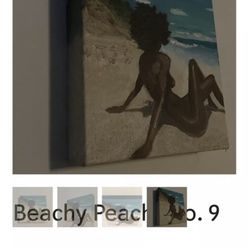 African American Beach Babe