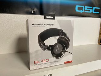 American Audio BL-60 professional Headphones