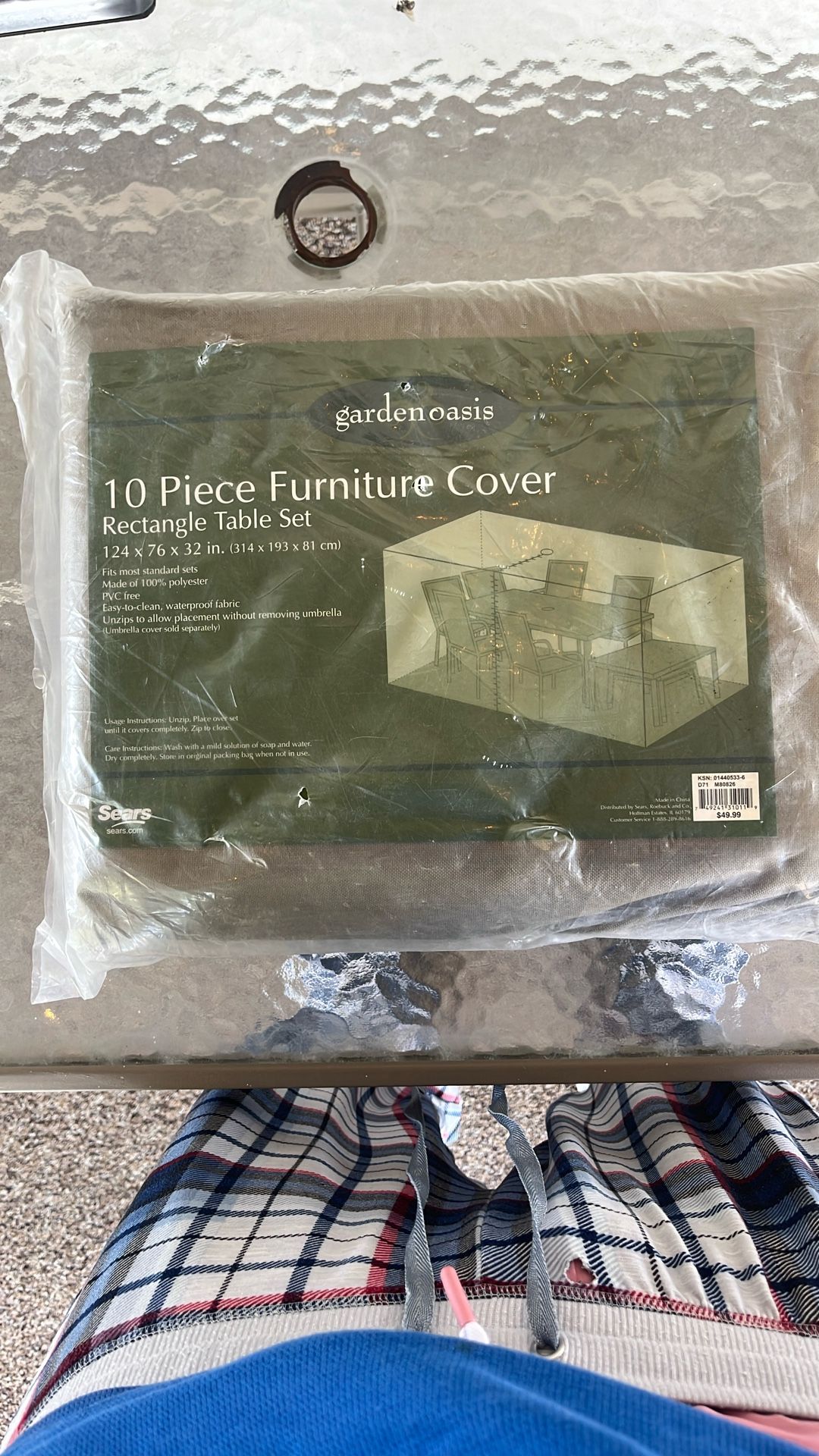 10 Piece Furniture Cover