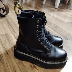 Dr Martens Black Platform Boots