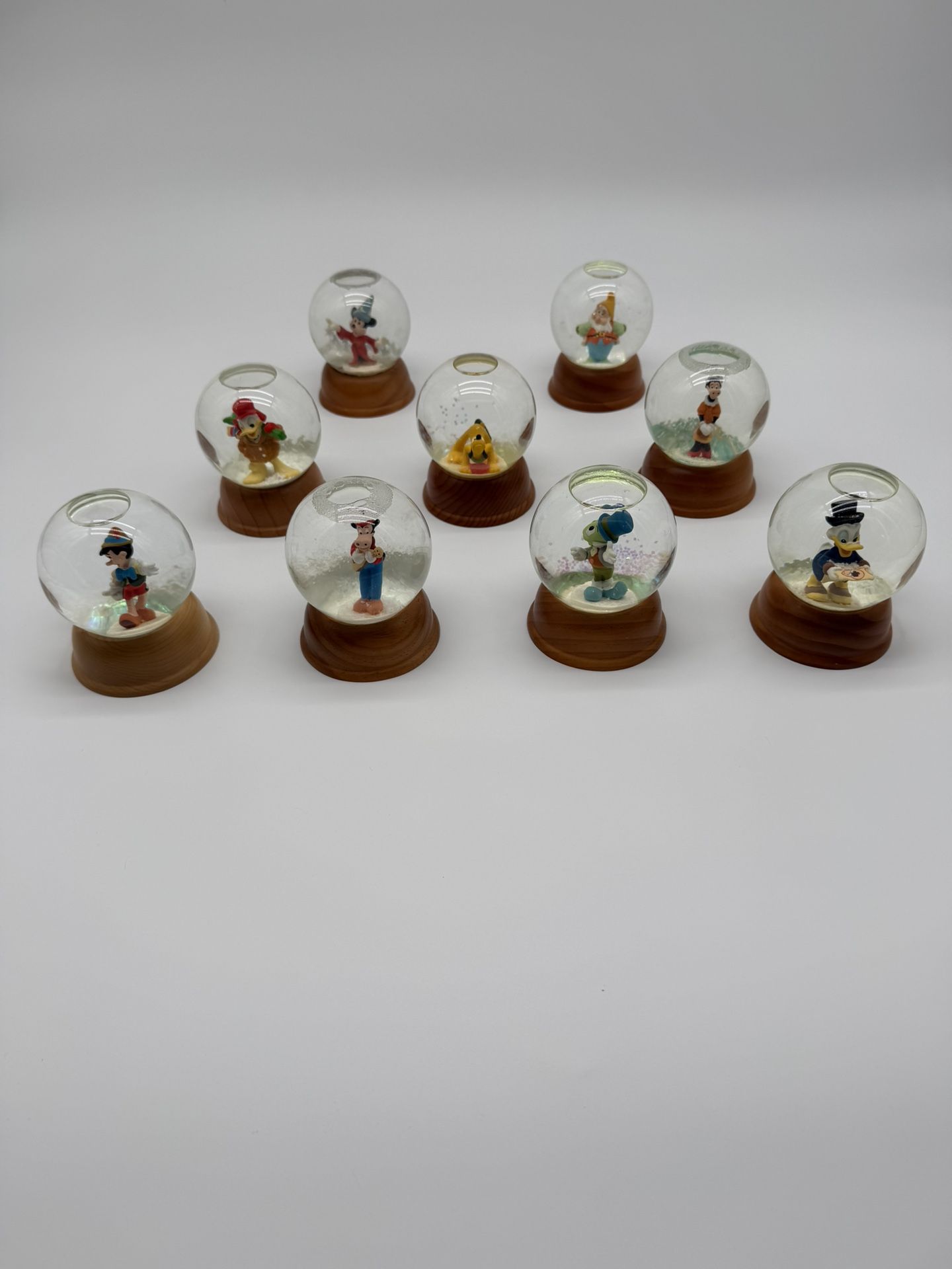 The First Limited Edition Vintage Disney Crystal Snow Globes