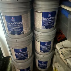 Superpaint White 5 Gallon Buckets