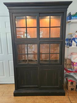ETHAN ALLEN dinning den glass shells