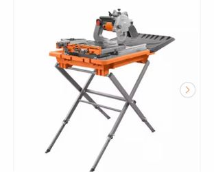 12 Amp 8 in. Blade Corded Wet Tile Saw with Extended Rip