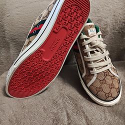 Gucci Tennis 1977 Sneakers — Size 9 — Rare — Collector Pair