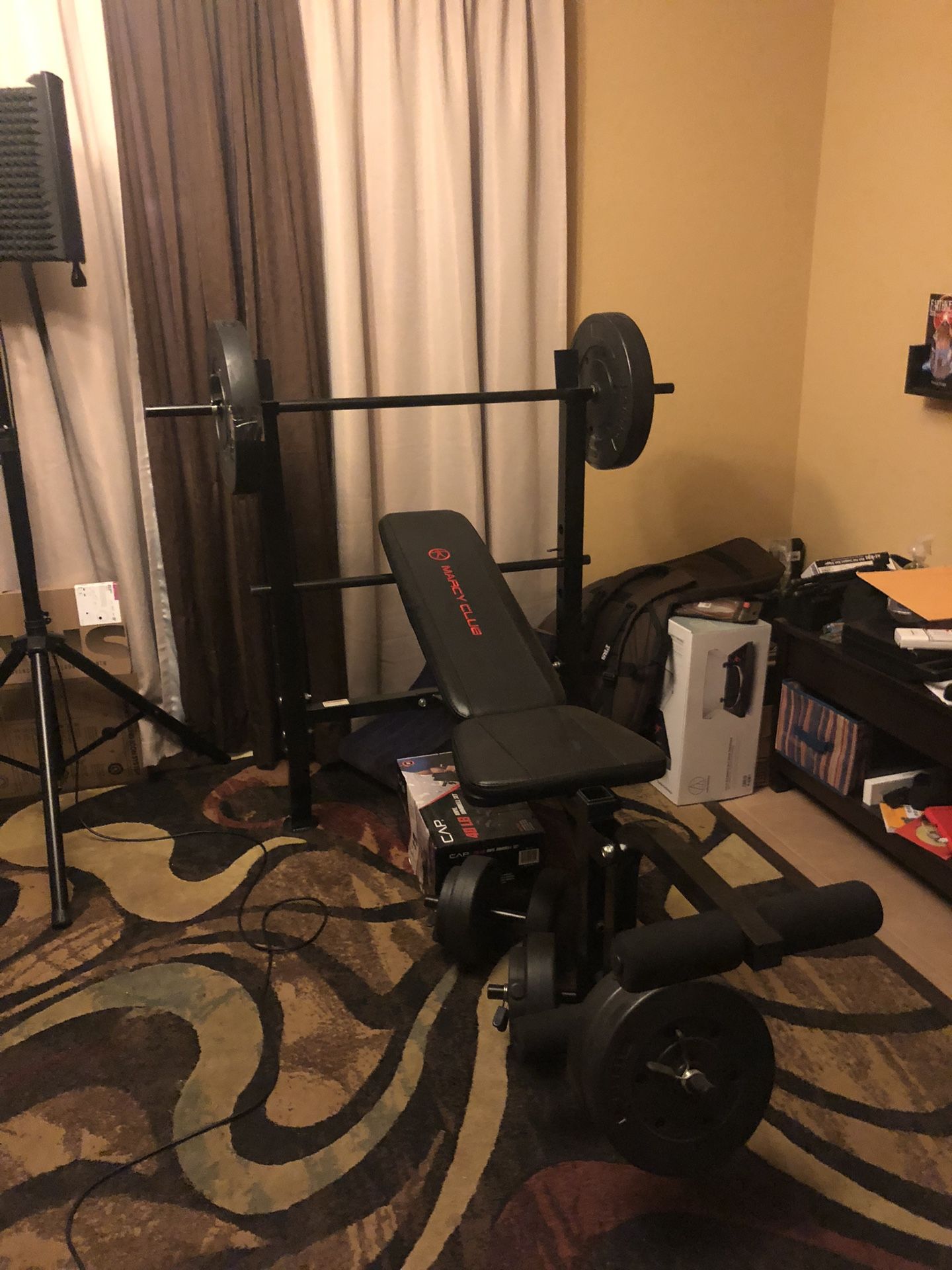Weight Set And Bench