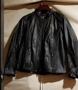 RARE New w/o tags 110th Anniversary Harley Davidson leather Women's XXL jacket
