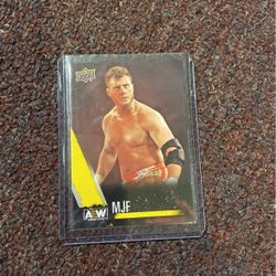 AEW MJF Yellow Trading Card