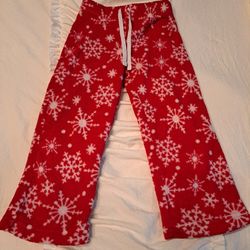 Girls Pajama Pants Size XS 4/5 Joe Boxer  Red & White ❤️😍