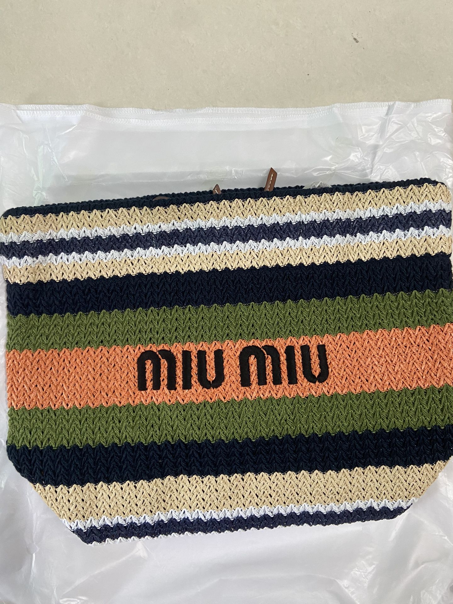Raffia Tote Bag