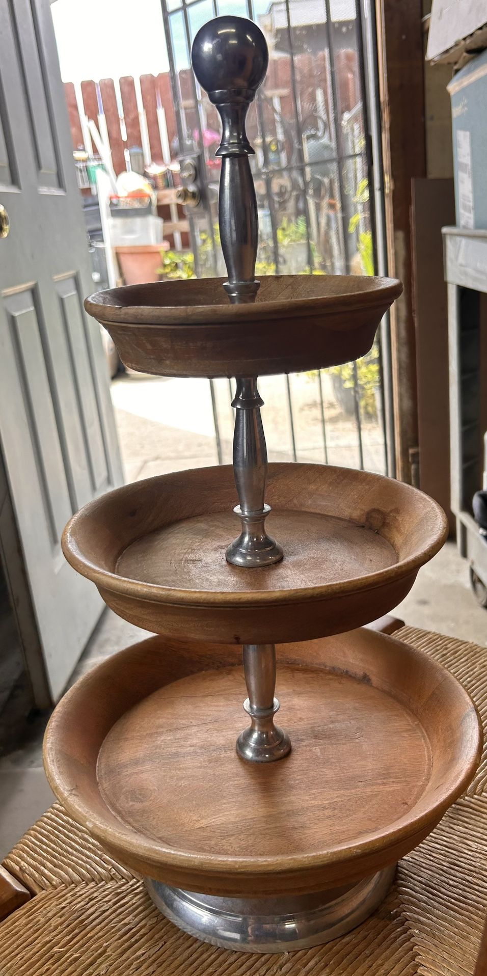 Wood Cupcake Holder