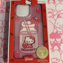 Hello Kitty IPhone 15 Pro Max Case