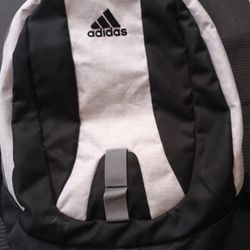 Adidas Backpack  (White And Black)