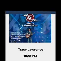 Tracy Lawrence Ticket