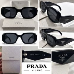 Prada Black Sunglasses with Case