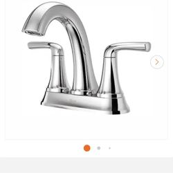 Pfister
Ladera 4 in. Centerset Double Handle Bathroom Faucet in Polished Chrome
