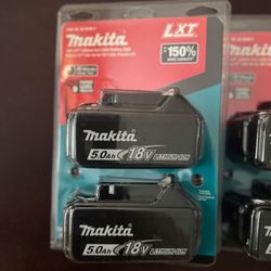 Makita 18V 5.0 NEW
