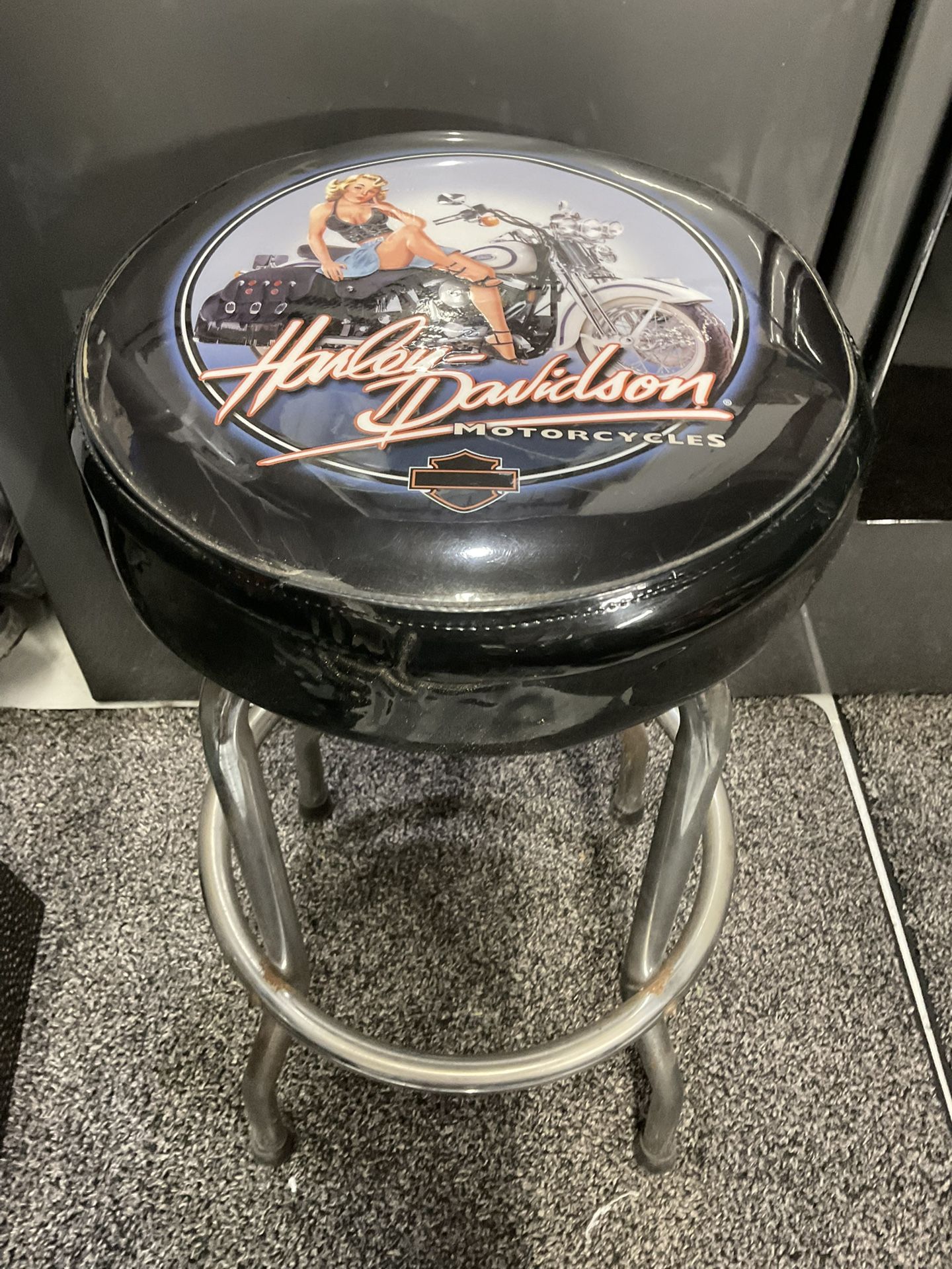 Harley Davidson Stool