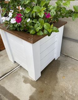 Custom Made Flower Pots. I Can Size To Your Exact Measurements. Prices Start At $50