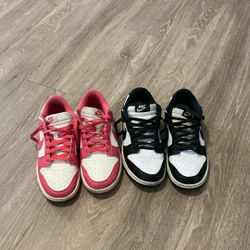 Panda Dunks And Hot Pink Dunks