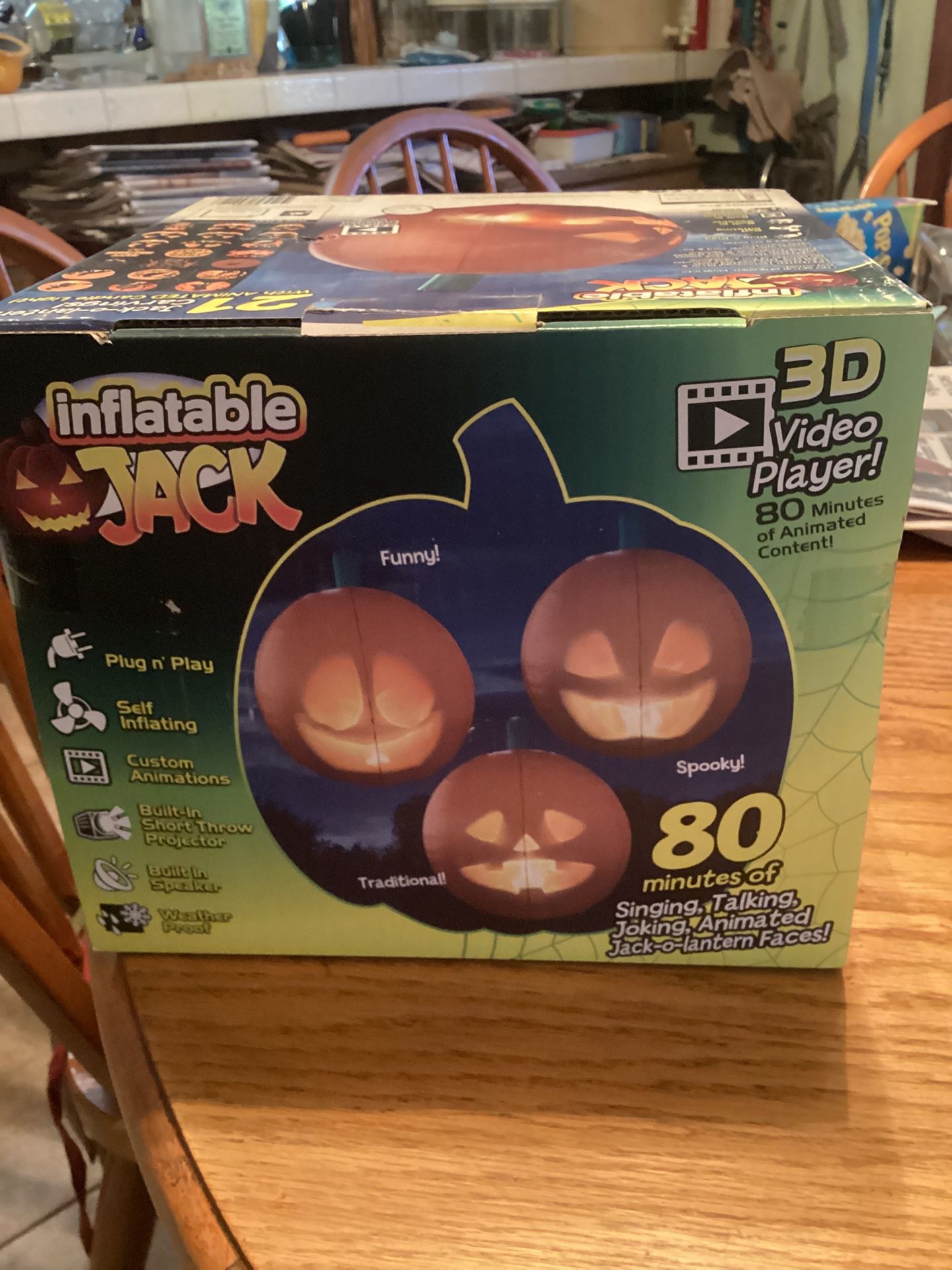 INFLATABLE PUMPKIN
