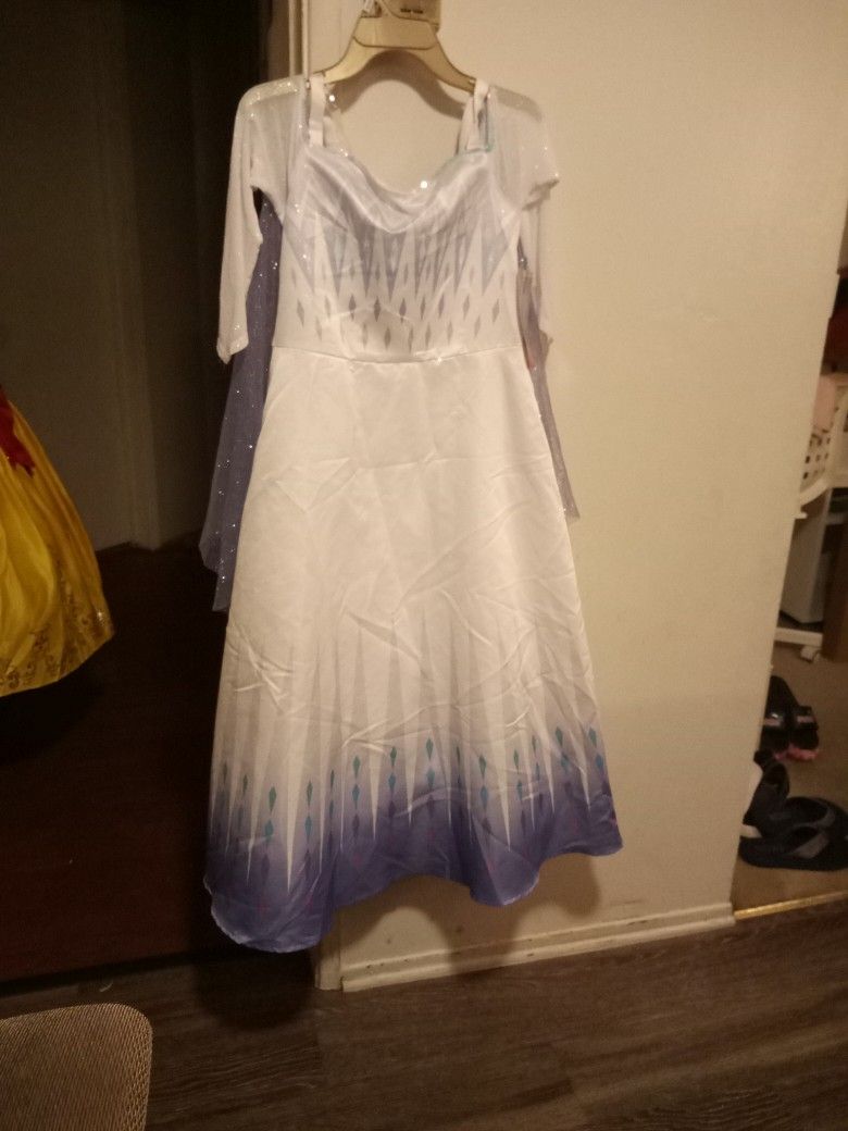 Frozen Elsa Dress Halloween Costume π Size 7/8