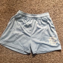 Used Baby Blue Eric Emanuel Shorts Size m