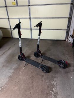 2 Gotrax GXL V2 Electric Scooters - read description